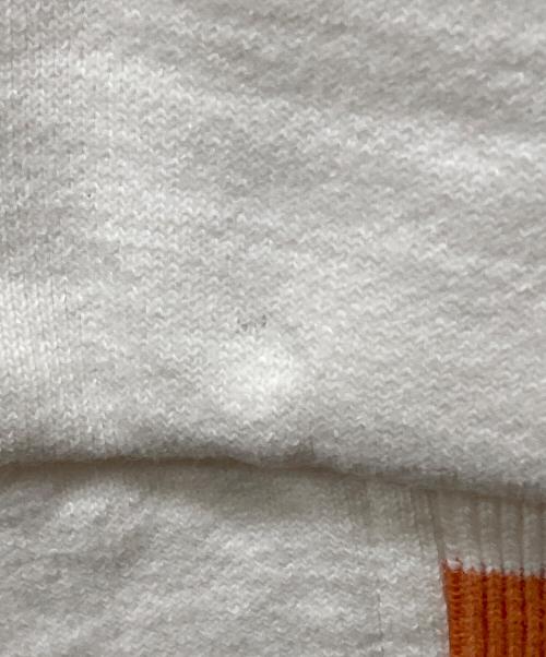 BABY MiLO（ベビーマイロ）BABY MiLO (ベビーマイロ) バナナスタジャン ホワイト×オレンジ サイズ:Lの古着・服飾アイテム