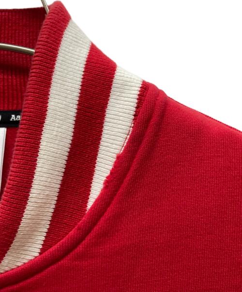 Aape BY A BATHING APE（エーエイプ バイ アベイシングエイプ）Aape BY A BATHING APE (エーエイプ バイ アベイシングエイプ) エイププリントスタジャン レッド サイズ:Mの古着・服飾アイテム
