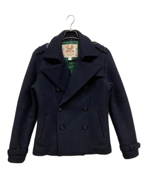 PHENOMENON（フェノメノン）PHENOMENON (フェノメノン) Pコート ネイビー サイズ:Lの古着・服飾アイテム