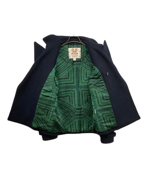 PHENOMENON（フェノメノン）PHENOMENON (フェノメノン) Pコート ネイビー サイズ:Lの古着・服飾アイテム