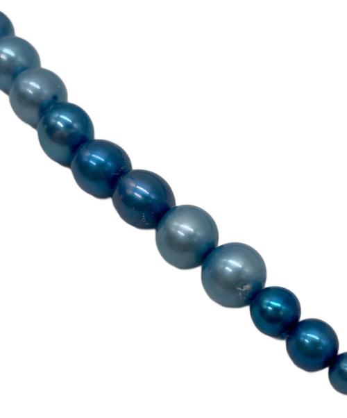 Lilas by spick and span（リラ バイ スピック＆スパン）Lilas by Spick and Span (リラ バイ スピック＆スパン) インディゴパール40cmネックレス K10 ブルーの古着・服飾アイテム