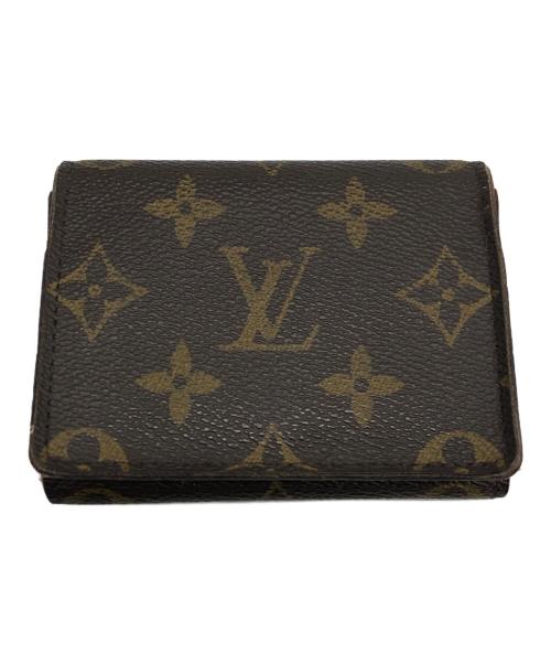 LOUIS VUITTON（ルイ ヴィトン）LOUIS VUITTON (ルイ ヴィトン) カードケース アンヴェロップ・カルト・ドゥ・ヴィジット ブラウンの古着・服飾アイテム