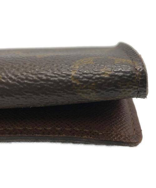 LOUIS VUITTON（ルイ ヴィトン）LOUIS VUITTON (ルイ ヴィトン) カードケース アンヴェロップ・カルト・ドゥ・ヴィジット ブラウンの古着・服飾アイテム