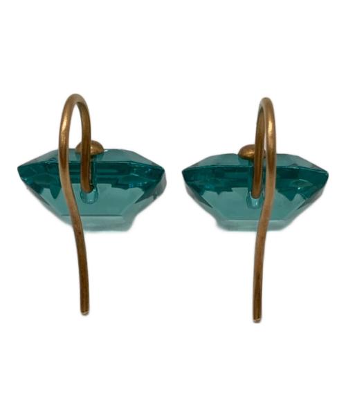 Baccarat（バカラ）Baccarat (バカラ) MARIE-HELENE DE TAILLAC (マリーエレーヌドゥタイヤック) オクトゴンピアスの古着・服飾アイテム