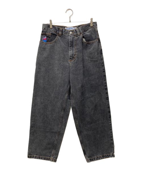 POLeR（ポーラー）POLeR (ポーラー) BIG BOYデニムパンツ グレー サイズ:Sの古着・服飾アイテム