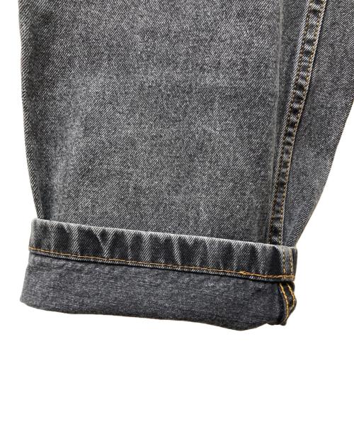 POLeR（ポーラー）POLeR (ポーラー) BIG BOYデニムパンツ グレー サイズ:Sの古着・服飾アイテム