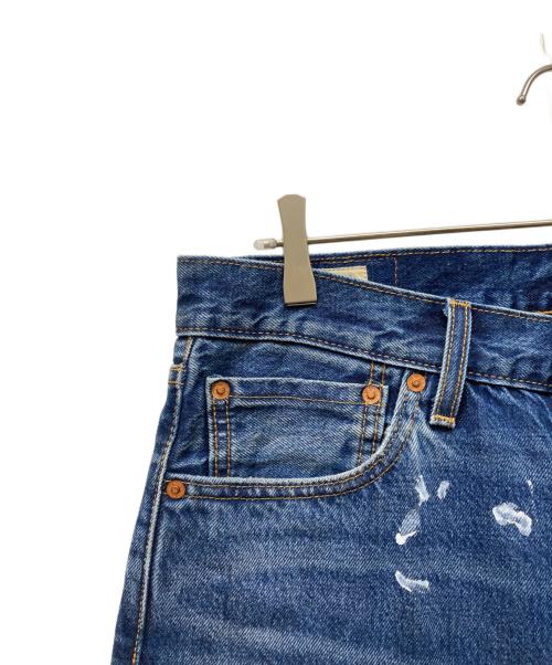 LEVI'S（リーバイス）LEVI'S (リーバイス) JOURNAL STANDARD relume (ジャーナルスタンダード レリューム) 別注 ペイント加工 501デニムパンツ インディゴ サイズ:SIZE 31の古着・服飾アイテム