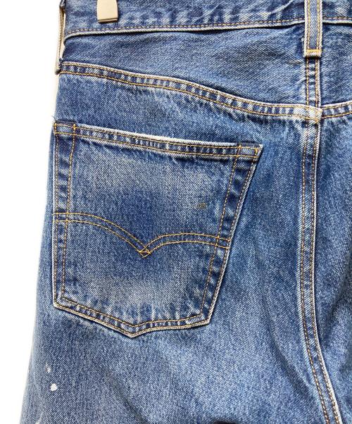 LEVI'S（リーバイス）LEVI'S (リーバイス) JOURNAL STANDARD relume (ジャーナルスタンダード レリューム) 別注 ペイント加工 501デニムパンツ インディゴ サイズ:SIZE 31の古着・服飾アイテム
