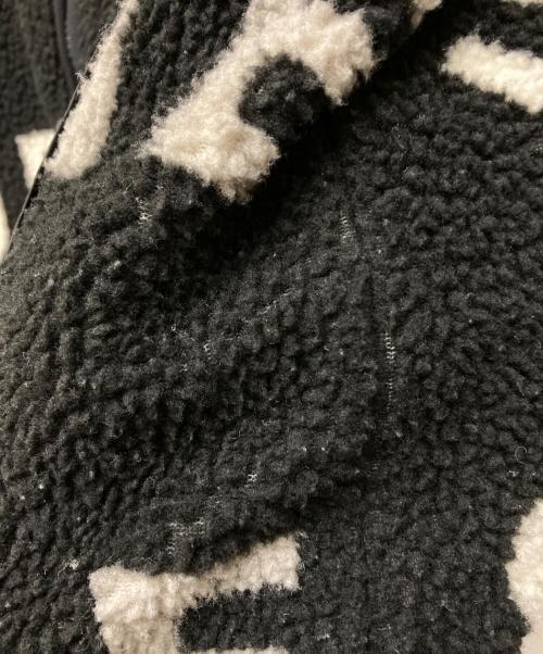 SUPREME（シュプリーム）Supreme (シュプリーム) Reversible Logo Fleece Jacket ブラック サイズ:Mの古着・服飾アイテム