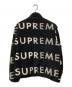 Supreme (シュプリーム) Reversible Logo Fleece Jacket ブラック サイズ:M：17000円