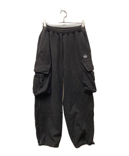 KEBOZ（ケボズ）KEBOZ (ケボズ) スウェットカーゴパンツ ブラック サイズ:Sの古着・服飾アイテム
