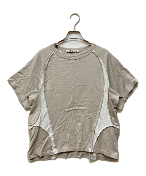 NVRFRGT（ネヴァーフォーゲット）NVRFRGT (ネヴァーフォーゲット) 別注 PANELED HALF SLEEVE T-SHIRT グレー サイズ:2の古着・服飾アイテム