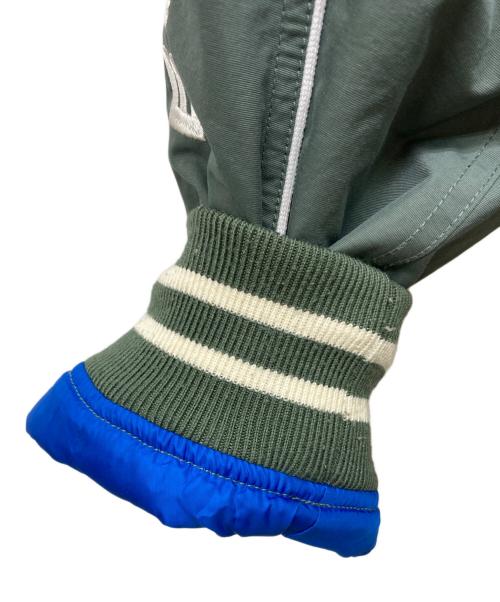 A BATHING APE（ア ベイシング エイプ）A BATHING APE (ア ベイシング エイプ) Racing Down Jacket グリーン サイズ:Mの古着・服飾アイテム