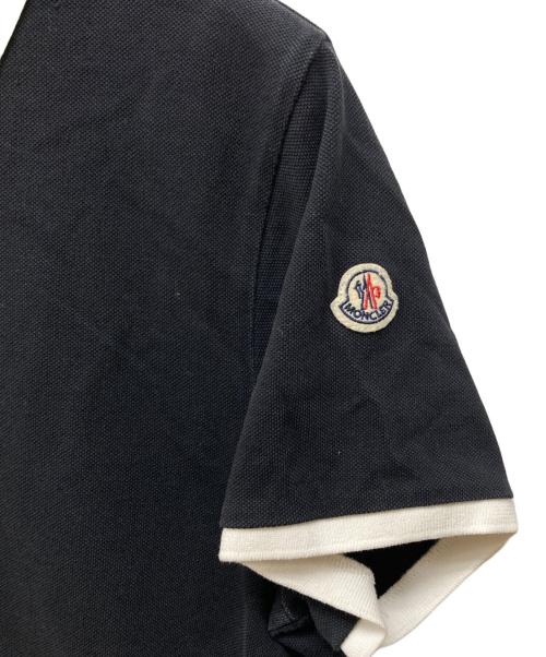 MONCLER（モンクレール）MONCLER (モンクレール) MAGLIA POLO ブラック サイズ:Mの古着・服飾アイテム