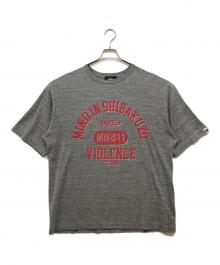 SAPEur（サプール）の古着「カレッジTシャツ」｜グレー