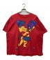 pooh（プー）の古着「プリントTシャツ」｜レッド