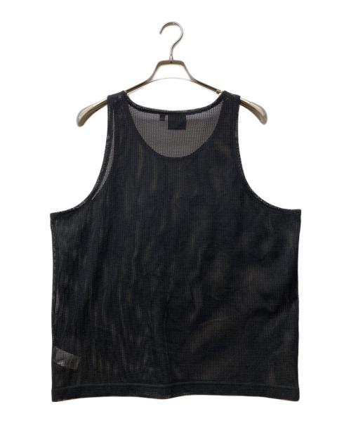 stussy（ステューシー）stussy (ステューシー) Denim Tears (デニムティアーズ) Mesh Tank ブラック サイズ:Mの古着・服飾アイテム