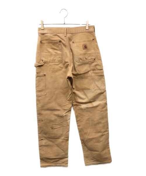 CarHartt（カーハート）CarHartt (カーハート) DOUBLE FRONT WASHED DUCK ワークパンツ ベージュ サイズ:SIZE 76cm (W30)の古着・服飾アイテム