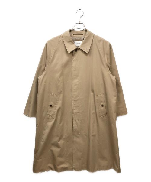 CIOTA+（シオタ）CIOTA+ (シオタ) スビンコットン 100/3 ギャバジンバルマカンコート ベージュ サイズ:SIZE 5の古着・服飾アイテム