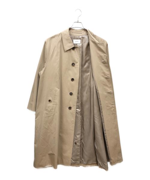 CIOTA+（シオタ）CIOTA+ (シオタ) スビンコットン 100/3 ギャバジンバルマカンコート ベージュ サイズ:SIZE 5の古着・服飾アイテム