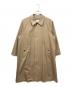 CIOTA+（シオタ）の古着「スビンコットン 100/3 ギャバジンバルマカンコート」｜ベージュ