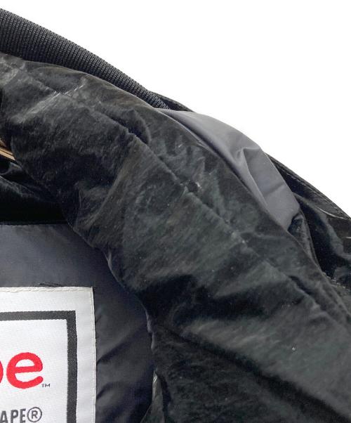 Aape BY A BATHING APE（エーエイプ バイ アベイシングエイプ）AAPE BY A BATHING APE (エーエイプ バイ アベイシングエイプ) APUNVS ダウンジャケット ブラック サイズ:Mの古着・服飾アイテム