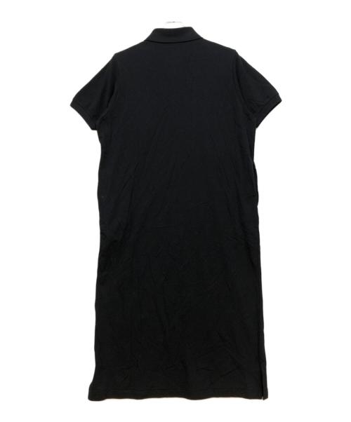 BEAMS BOY（ビームスボーイ）BEAMS BOY (ビームスボーイ) LACOSTE (ラコステ) 別注 ピケ ドレス ブラック サイズ:38の古着・服飾アイテム