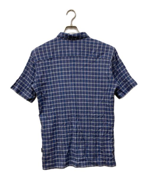 Patagonia（パタゴニア）Patagonia (パタゴニア) A/Cシャツ ブルー サイズ:Mの古着・服飾アイテム
