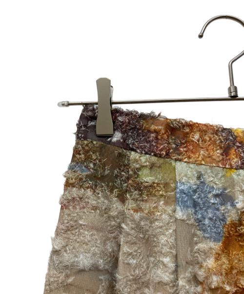 Ameri（アメリ）AMERI (アメリ) MEDI RACHEL FLUFFY ART PANTS マルチカラー サイズ:Mの古着・服飾アイテム