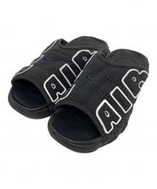 NIKE（ナイキ）の古着「AIR MORE UPTEMPO SLIDE」｜ブラック