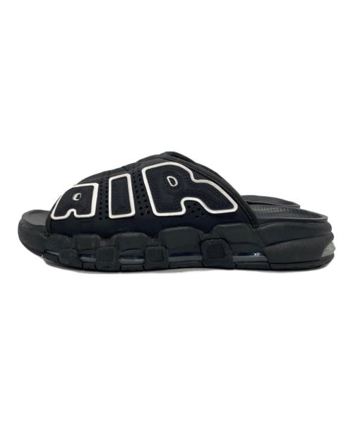 NIKE（ナイキ）NIKE (ナイキ) AIR MORE UPTEMPO SLIDE ブラック サイズ:25㎝の古着・服飾アイテム