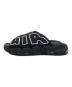 NIKE (ナイキ) AIR MORE UPTEMPO SLIDE ブラック サイズ:25㎝：10000円