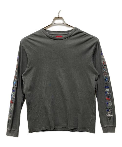 SUPREME（シュプリーム）Supreme (シュプリーム) 23SS AOI ICONS L/S TOP グレー サイズ:Mの古着・服飾アイテム