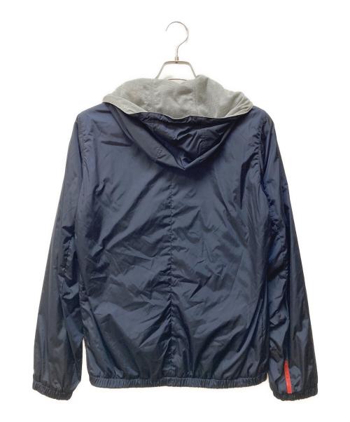 PRADA SPORTS（プラダスポーツ）PRADA SPORTS (プラダスポーツ) リバーシブルナイロンパーカー ネイビー サイズ:SIZE 44の古着・服飾アイテム