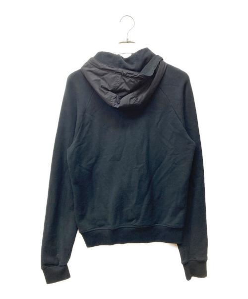 PRADA SPORTS（プラダスポーツ）PRADA SPORTS (プラダスポーツ) ナイロン切替ジップパーカー ブラック サイズ:Mの古着・服飾アイテム