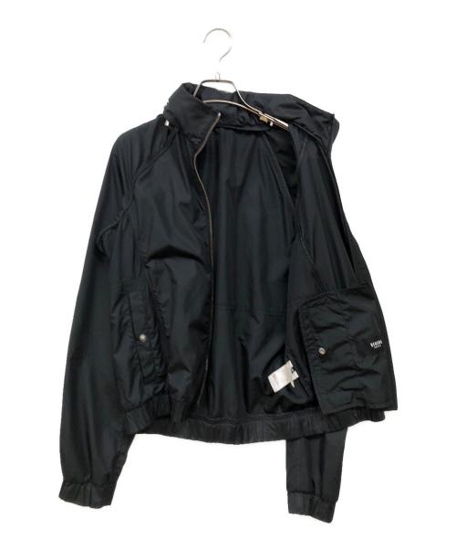 GIANNI VERSACE（ジャンニ・ヴェルサーチ）GIANNI VERSACE (ジャンニ・ヴェルサーチ) ナイロンジャケット ブラック サイズ:46の古着・服飾アイテム