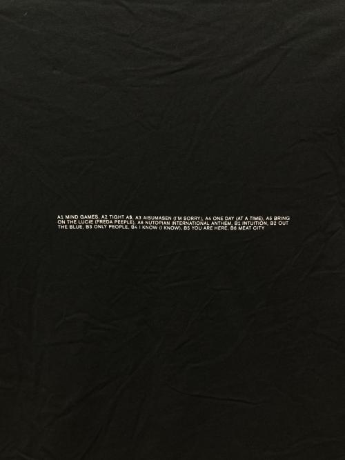 OAMC（オーエーエムシー）OAMC (オーエーエムシー) プリントTシャツ ブラック サイズ:Mの古着・服飾アイテム