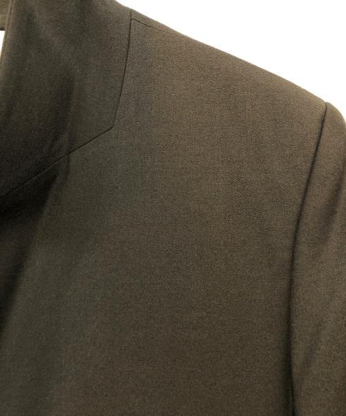 ETHOSENS（エトセンス）ETHOSENS (エトセンス) STRING TAILORED JACKET(ストリングテーラードジャケット) グリーン サイズ:記載無しの古着・服飾アイテム