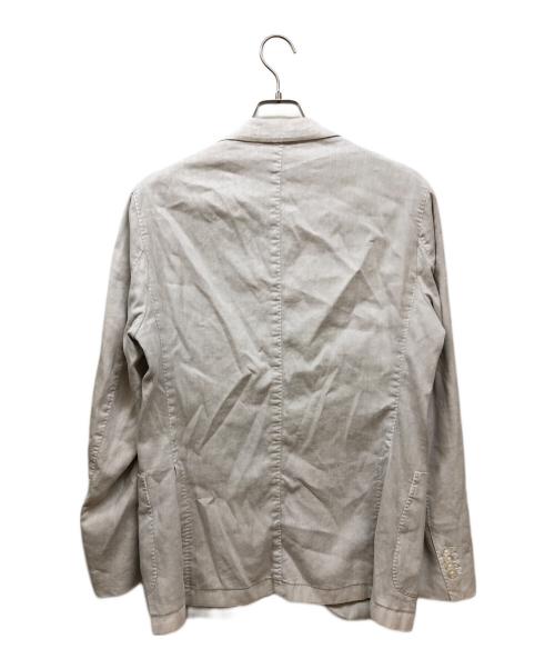 BOGLIOLI（ボリオリ）BOGLIOLI (ボリオリ) COAT 段返り3釦 リネン混コットン ジャケット アイボリー サイズ:46の古着・服飾アイテム