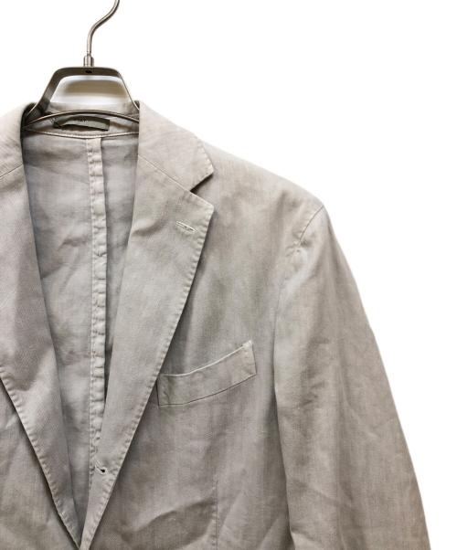 BOGLIOLI（ボリオリ）BOGLIOLI (ボリオリ) COAT 段返り3釦 リネン混コットン ジャケット アイボリー サイズ:46の古着・服飾アイテム