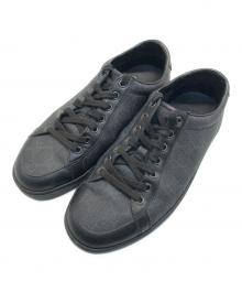 GUCCI（グッチ）の古着「GGスプリーム ローカットスニーカー」｜グレー