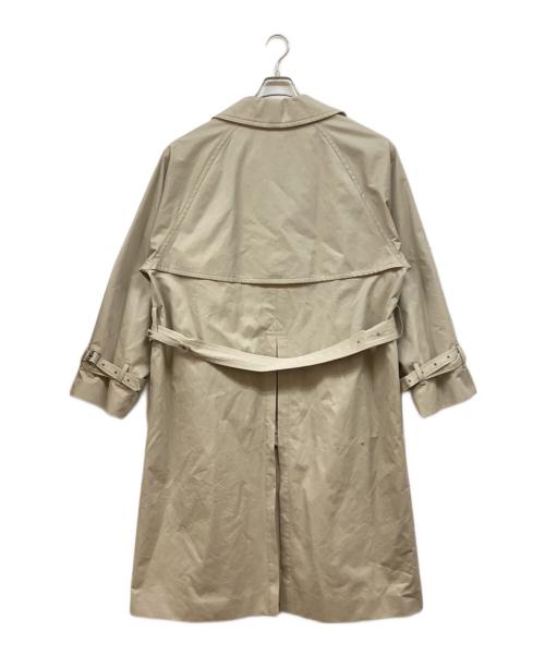 BLURHMS（ブラームス）blurhms (ブラームス) Gabardine Double Belt Trench Coat ベージュ サイズ:3の古着・服飾アイテム