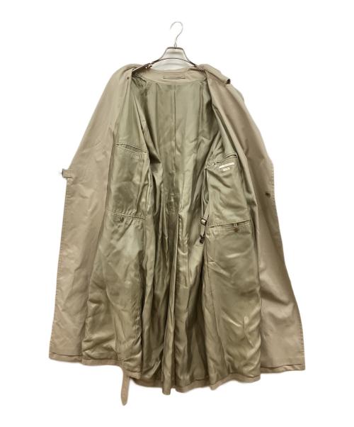 BLURHMS（ブラームス）blurhms (ブラームス) Gabardine Double Belt Trench Coat ベージュ サイズ:3の古着・服飾アイテム