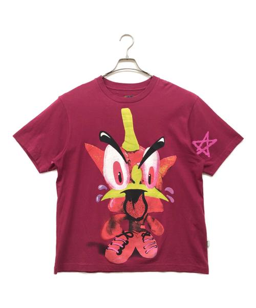 Heaven by Marc Jacobs（ヘブンバイマークジェイコブス）Heaven by Marc Jacobs (ヘブンバイマークジェイコブス) Angry Strawberry プリントTシャツ ピンク サイズ:XLの古着・服飾アイテム