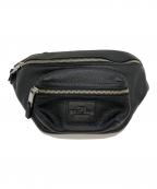 MARC JACOBSマークジェイコブズ）の古着「THE LEATHER BELT BAG」｜ブラック