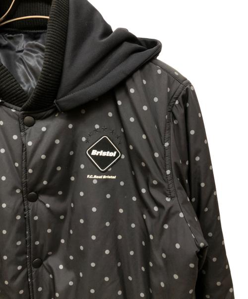NIKE（ナイキ）NIKE (ナイキ) F.C.R.B. (エフシーレアルブリストル) REVERSIBLE STADIUM JACKET ブラック サイズ:XLの古着・服飾アイテム