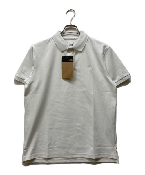 THE NORTH FACE（ザ ノース フェイス）THE NORTH FACE (ザ ノース フェイス) S/S Biz Polo ホワイト サイズ:M 未使用品の古着・服飾アイテム