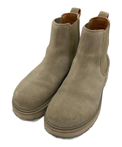 BIRKENSTOCK（ビルケンシュトック）BIRKENSTOCK (ビルケンシュトック) highwood slip on ベージュ サイズ:SIZE 24cmの古着・服飾アイテム