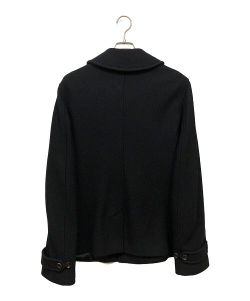 GIORGIO ARMANI（ジョルジョアルマーニ）GIORGIO ARMANI (ジョルジョアルマーニ) Pコート ブラック サイズ:SIZE 50の古着・服飾アイテム