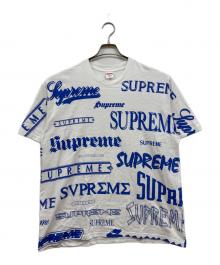 SUPREME（シュプリーム）の古着「20AW MULTI LOGO TEE」｜ホワイト×ブルー